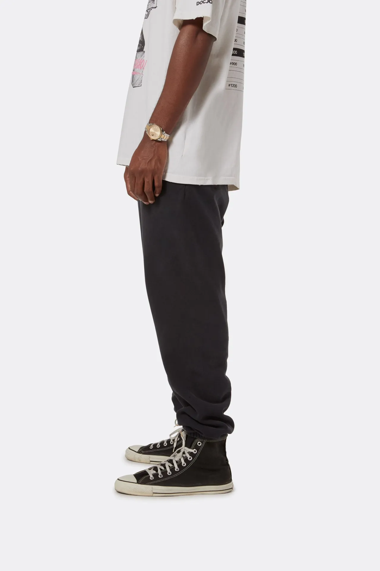 Gallery Dept. English Logo Sweat Pant English Basic Logo Sweat Pant Vintage Washed Trousers Washed Black S-XL ⚠️Note: The genuine product is not black and the color is navy blue. Don’t buy the wrong one!